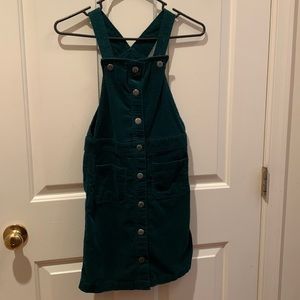 EUC Girls Corduroy overalls skirt SZ-10
